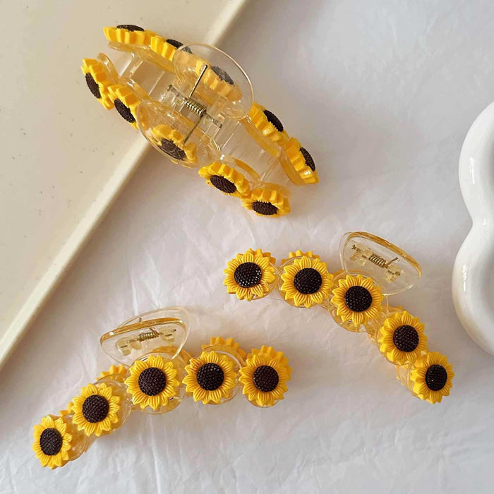 Wholesale New Large Catclip Cute and Versatile Flower Hair Clip Hair Rope Daisy Hair Accessories
