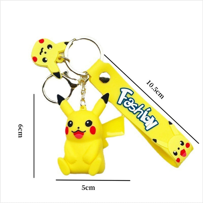 Wholesale PVC Cartoon Doll Keychain JDC-KC-WuYi221