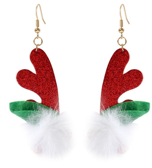 Wholesale Christmas Fabric Earrings JDC-ES-TengC001