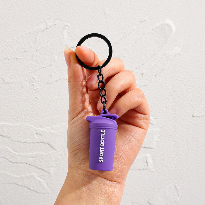 Wholesale Creative Mini Dumbbell Keychain