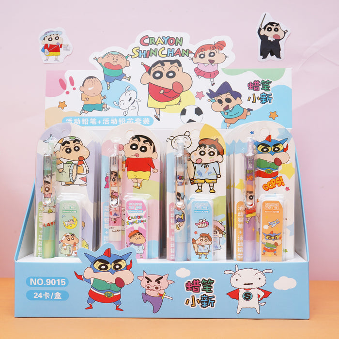 Wholesale Cartoon Automatic Pencil Set Combo Pack