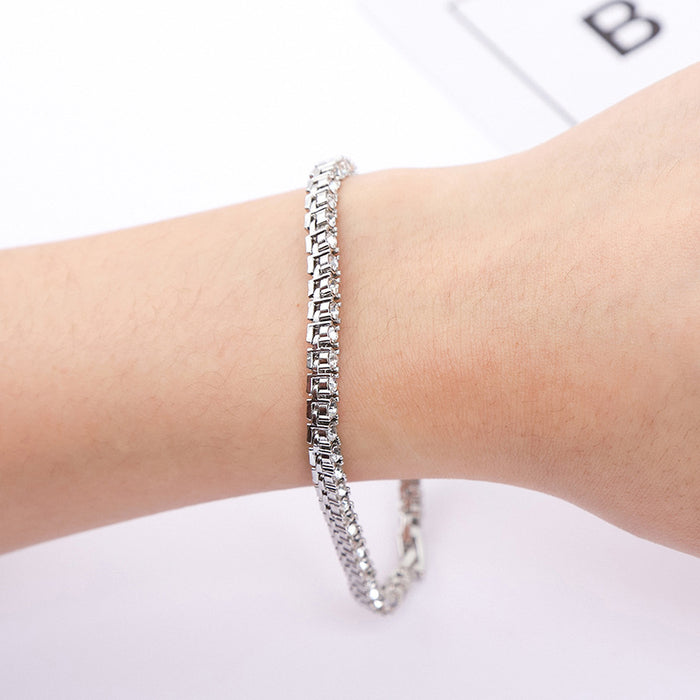 Wholesale 3mm Alloy Bracelet Necklace JDC-BT-RenQ001