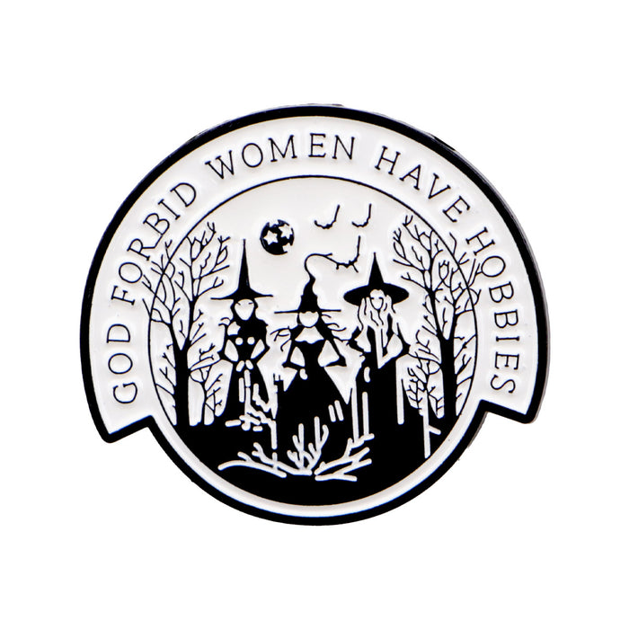 Wholesale Girls'  English letter quote brooch badge clothing backpack accessories