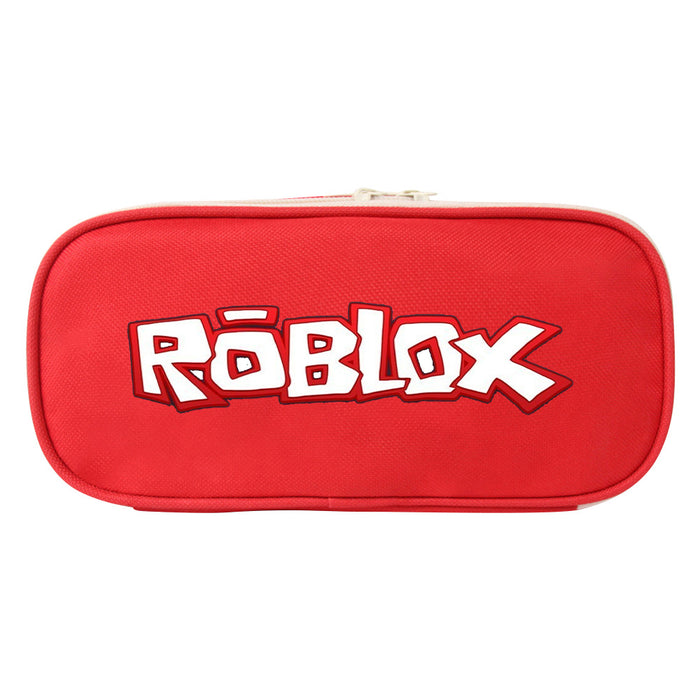 Wholesale ROBLOX Pencil Case Game Canvas Stationery Bag Coin Purse Zipper Pencil Case Student Storage Bag JDC-PB-WDM001