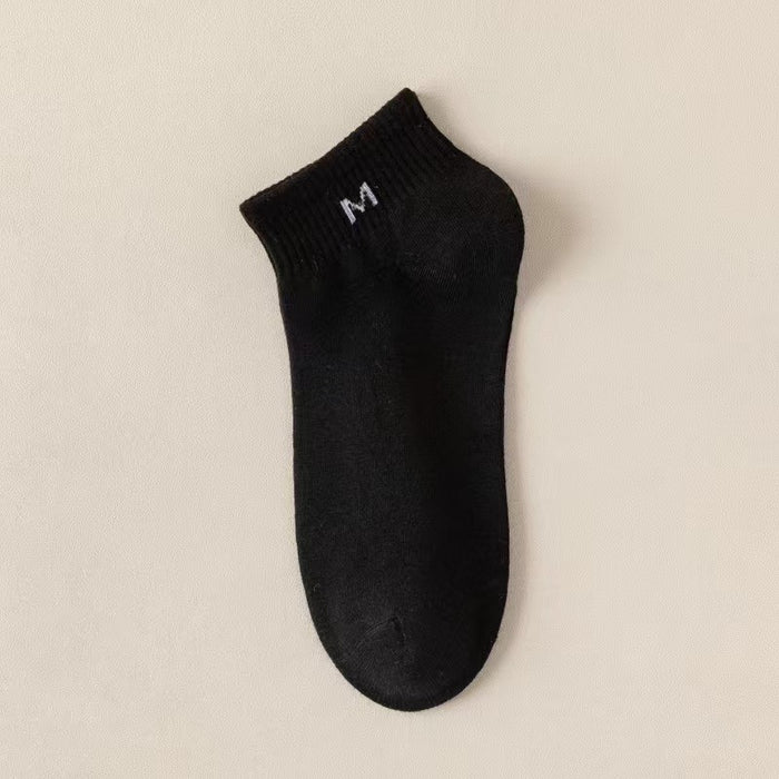 Wholesale Socks, short socks, pure cotton odor proof and sweat absorbing socks, mid tube full cotton socks