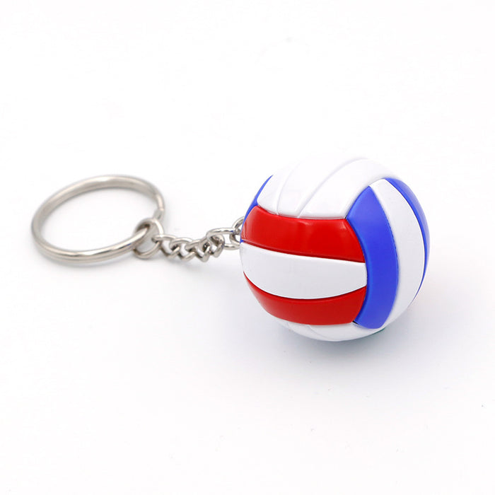 Wholesale PVC Volleyball Keychains JDC-KC-QLPing009