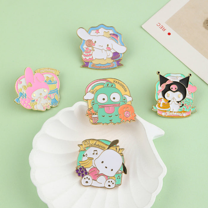 Wholesale Cute Cartoon Clothing Metal Badge Accessories Pin