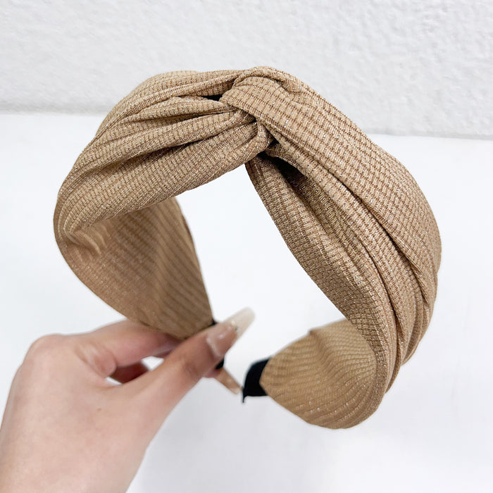 Wholesale Wide Version Woolen Fabric Headband JDC-HD-ChaoXuan007