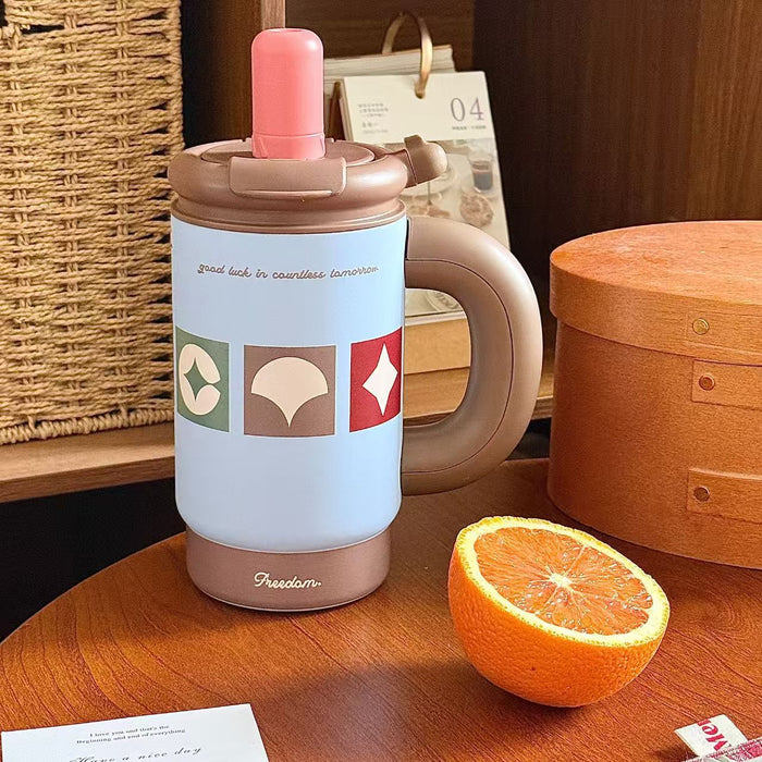 Wholesale Tumbler ice bullies cup Straw cup 316 stainless steel water bottle