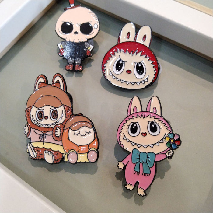 Wholesale Brooch Cartoon Metal Enamel Badge Gift Bag Accessories