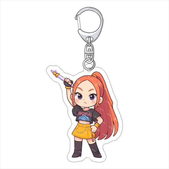 Wholesale K-POP Anime peripheral cute acrylic keychain