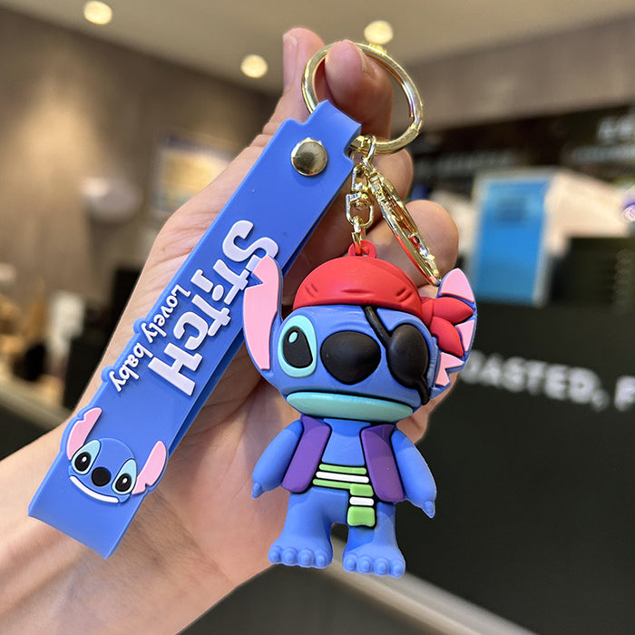 Wholesale Cartoon Silicone Keychains (F) JDC-KC-ZiXing001