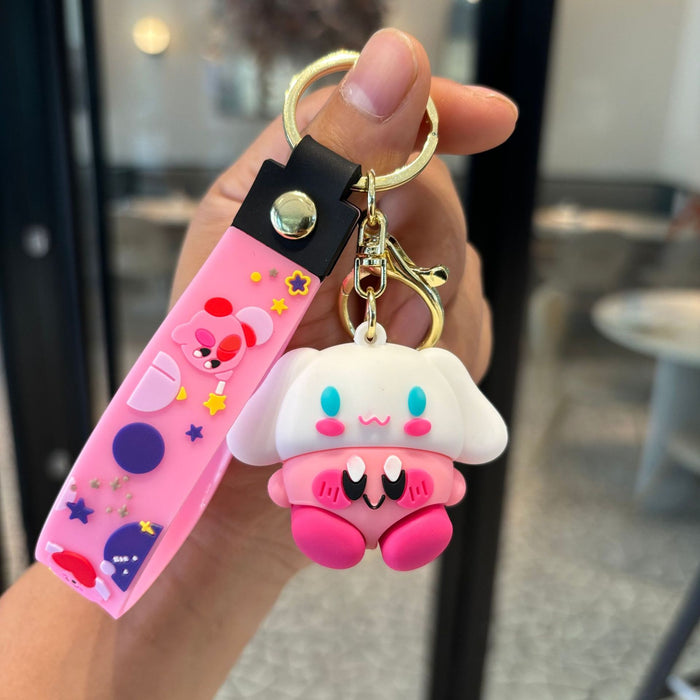 Wholesale Cute Cartoon Doll PVC Keychains JDC-KC-PengYu40