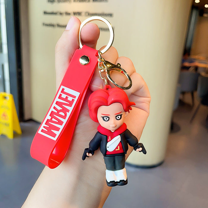 Wholesale Creative Cartoon Animation Keychain JDC-KC-LeZi018