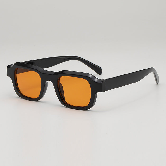 Wholesale New box sunglasses with high-end feel, the same small frame minimalist glasses