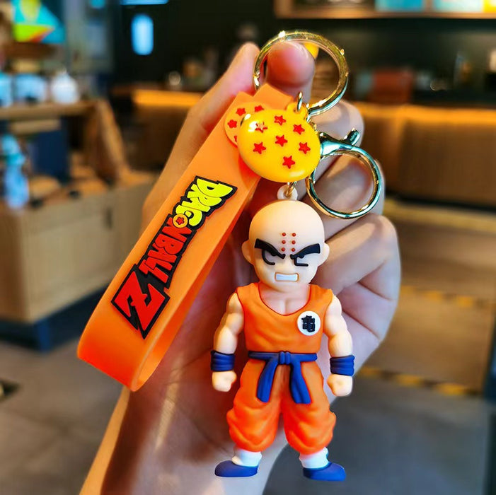 Wholesale Cartoon Doll Silicone Keychain JDC-KC-HongSheng006