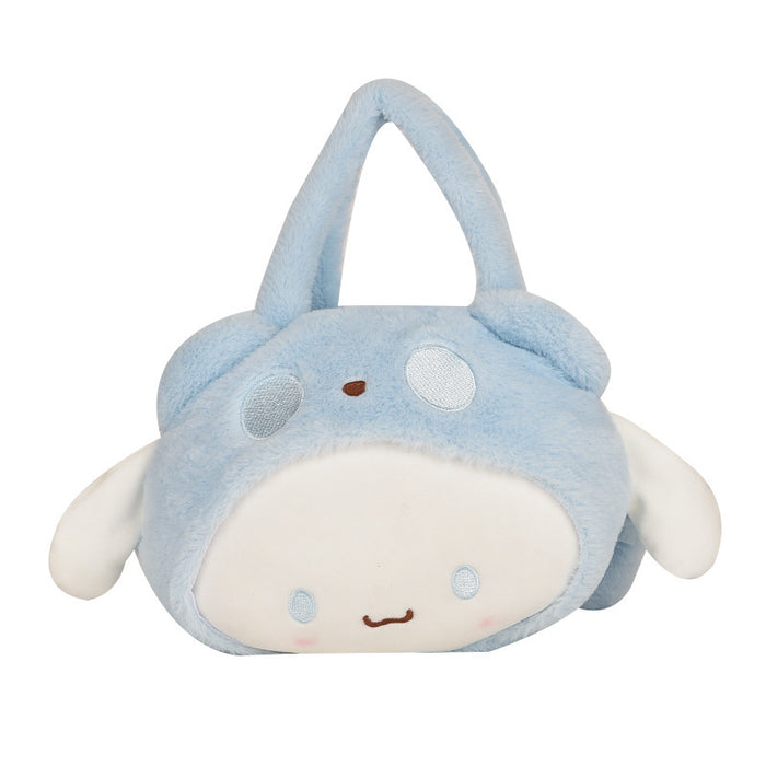 Wholesale cartoon doll bag dog plush bag frog star girl toy bag