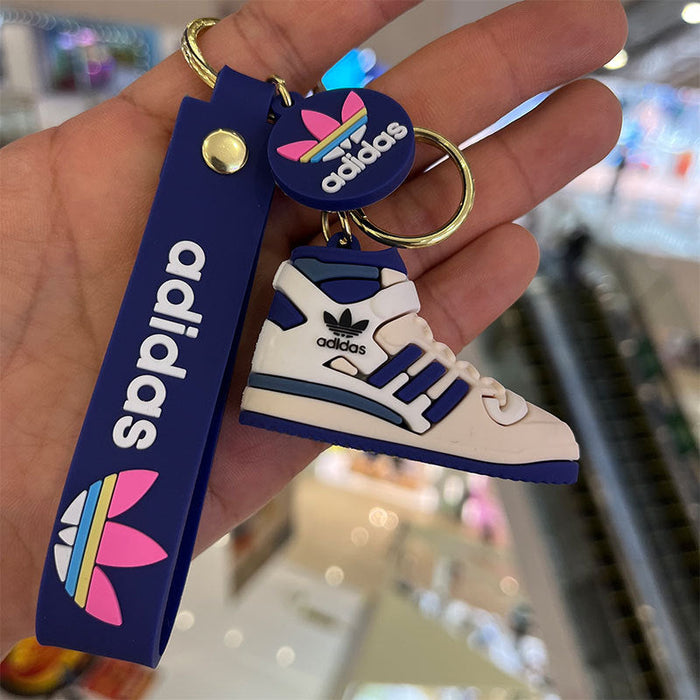 Wholesale Keychains PVC Hardware Cute Cartoon Sneakers (F) JDC-KC-MiaoY043