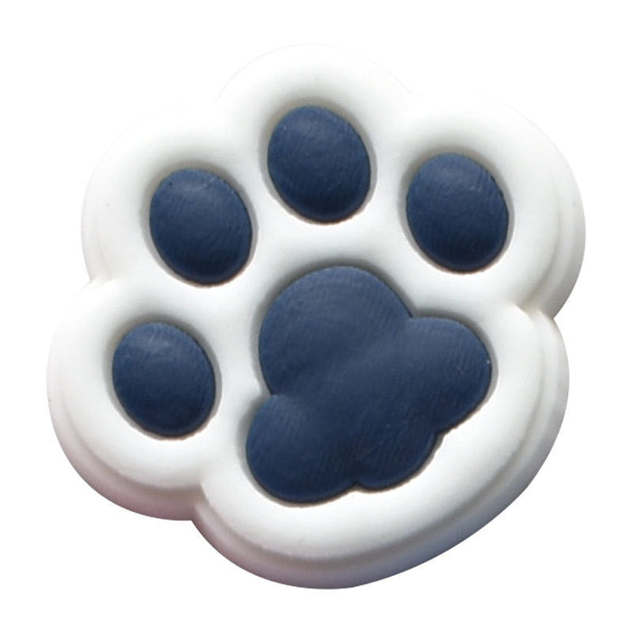 Wholesale 100 PCS PVC Cartoon Paw Print DIY Shoe Buckle JDC-SC-RYY008