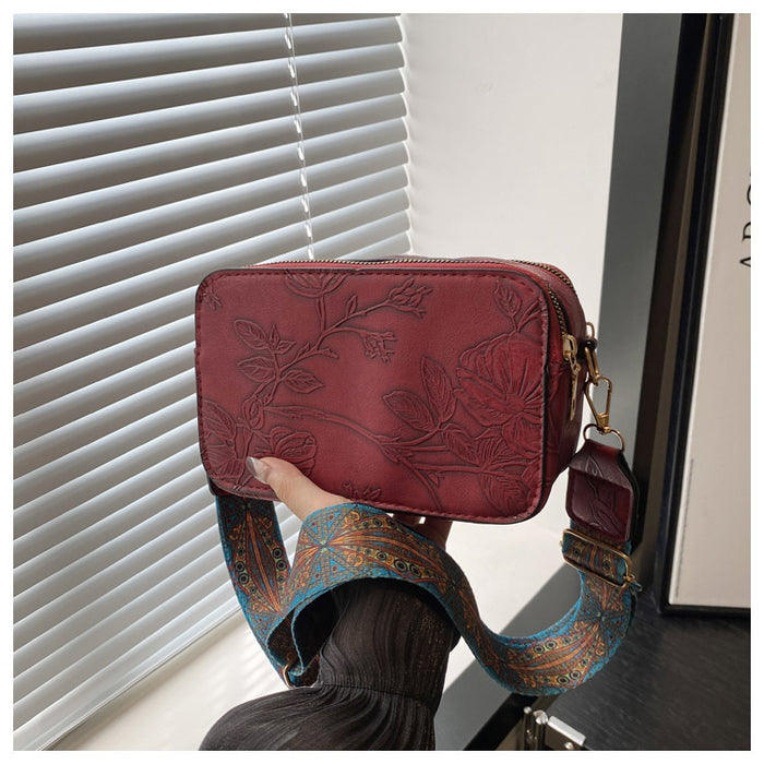 Wholesale Camera Bag Casual Retro Fashion Messenger Bag PU JDC-SD-HT010