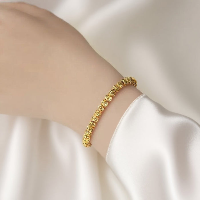 Wholesale 18K Gold Watermelon beaded Bracelet