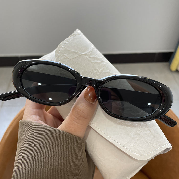Wholesale Retro oval sunglasses, sunglasses with UV protection and strong light
