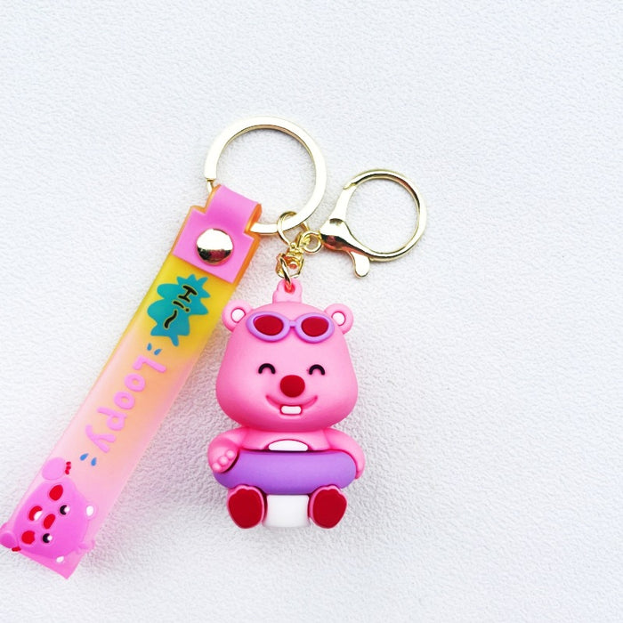 Wholesale PVC Cartoon Doll Keychain JDC-KC-WuYi281