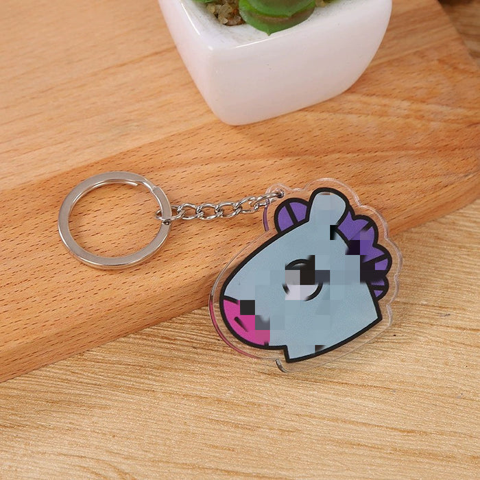 Wholesale Cartoon Acrylic Keychain JDC-KC-YunDuan002