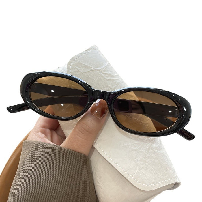 Wholesale Retro oval sunglasses, sunglasses with UV protection and strong light