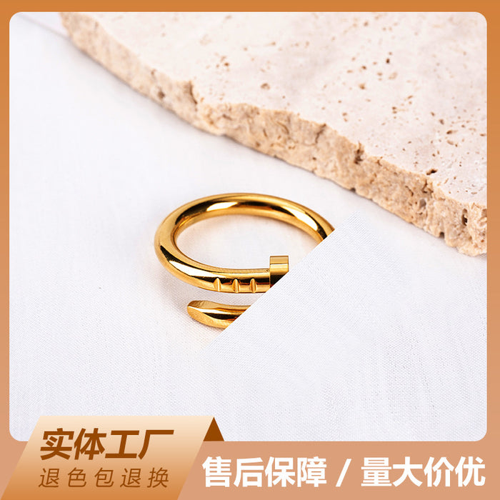 Wholesale Stainless Steel Diamond Ring JDC-RS-Jinh005