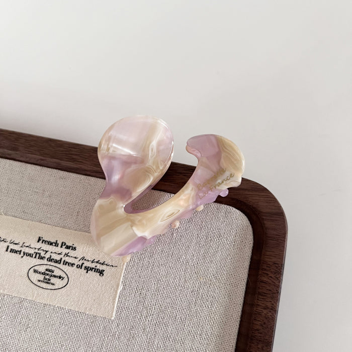 Wholesale Temperament Alien Medium Simple Half zip Hairpin with Shark Clip Hair Clip Hair Accessories