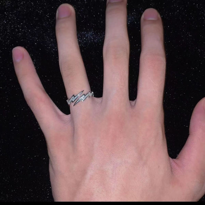 Wholesale Adjustable ring opening, niche design, trendy new style