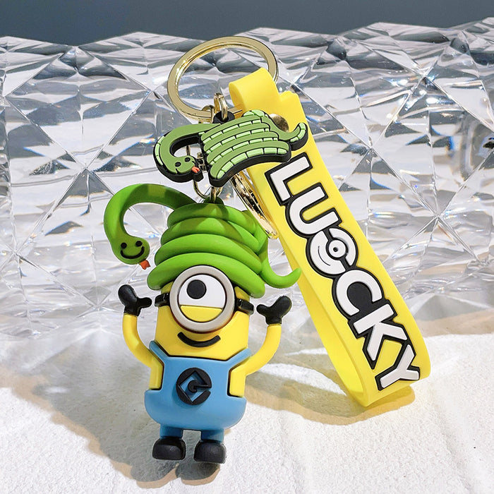 Wholesale PVC Cartoon Doll Keychain JDC-KC-Qiwei018