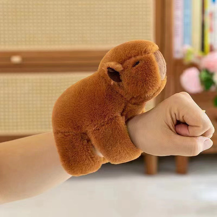 Wholesale Capybara Pa Pa Ring Bracelet Capybara Doll Plush Toy Creative Doll Funny Grab Machine Doll