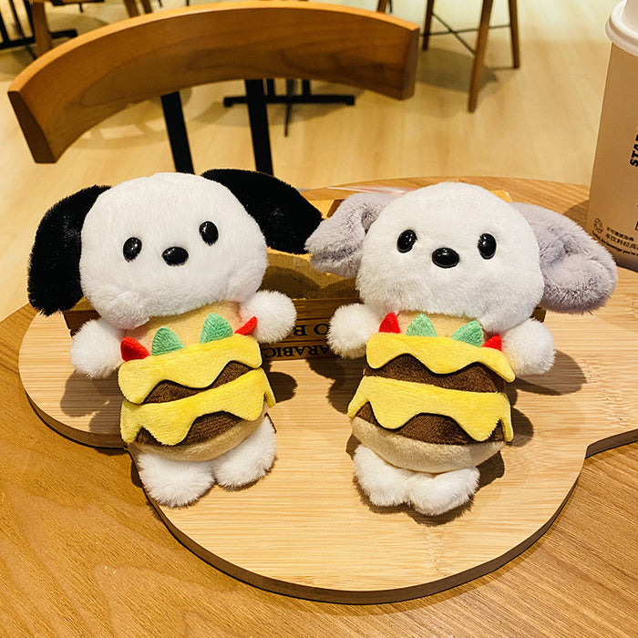 Wholesale Plush Burger Dog Keychain JDC-KC-SCheng045