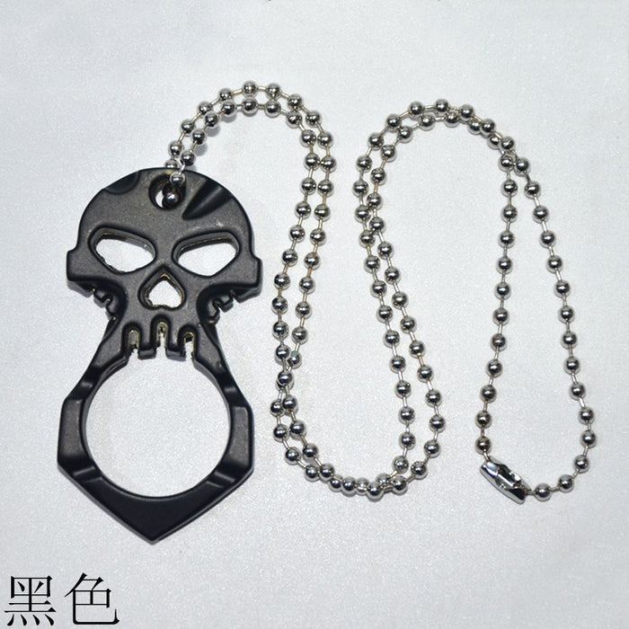 Wholesale Alloy Single Finger Skull Keychain JDC-KC-KB032