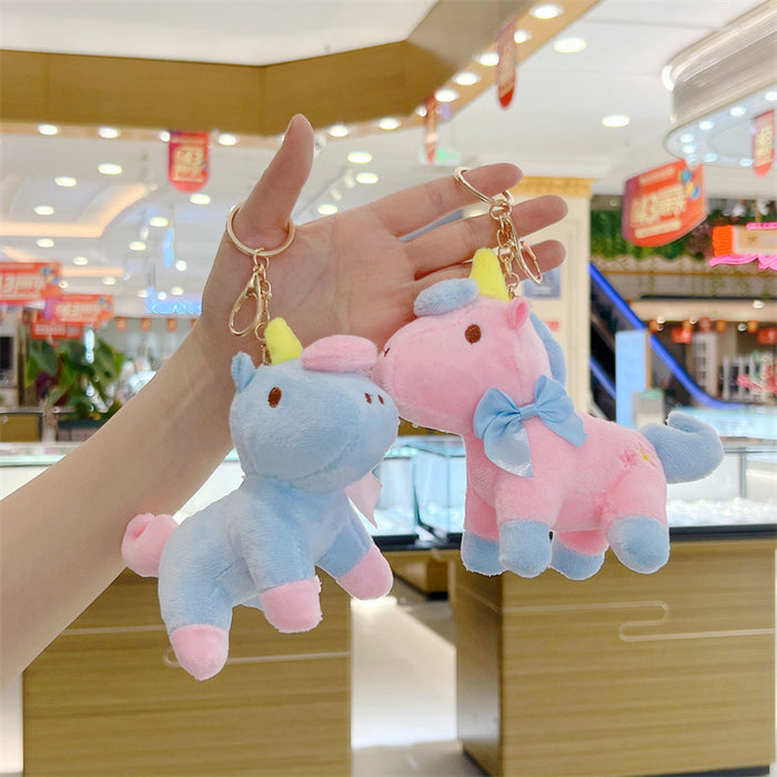 Wholesale Unicorn doll rainbow pony plush toy doll