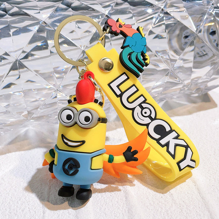 Wholesale PVC Cartoon Doll Keychain JDC-KC-Qiwei018