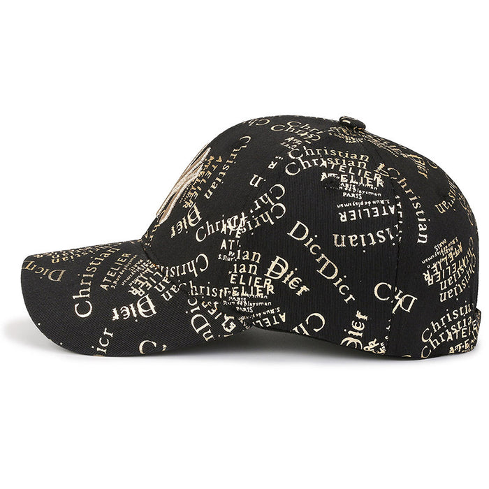 Wholesale Graffiti Printed Embroidered Cotton Polyester Ball Hats JDC-FH-Yiding001