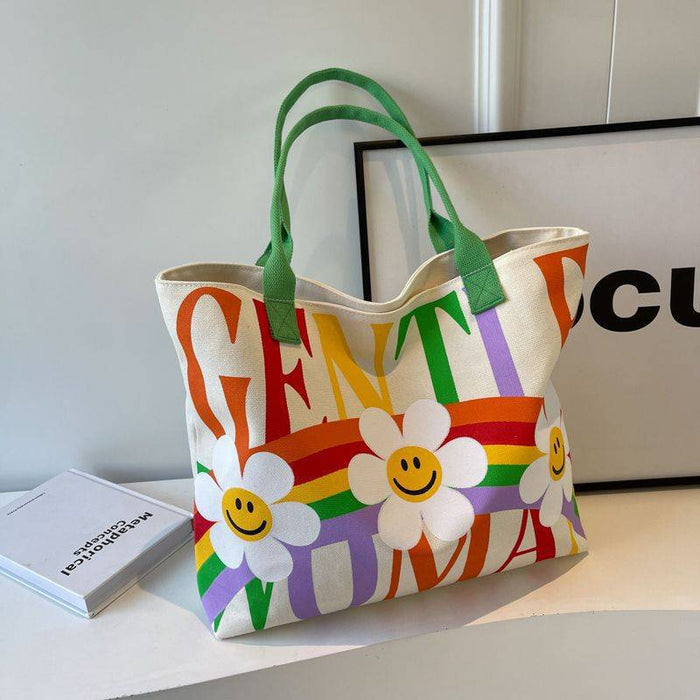 Wholesale Minimalist and spacious canvas tote bag