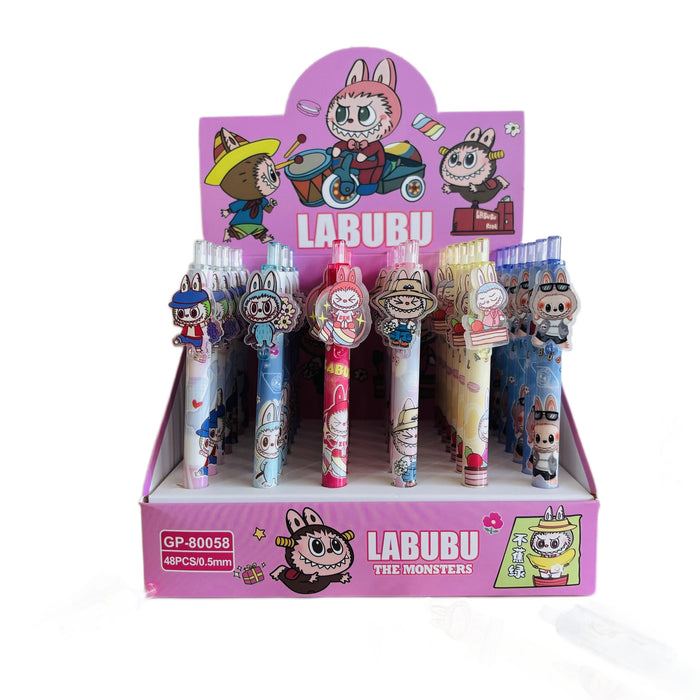 Wholesale Cartoon Patch Press Pen Gel Pen Student Stationery Black