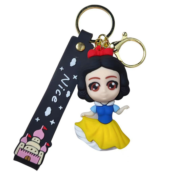 Wholesale PVC Cartoon Doll Keychain JDC-KC-BaoDou007