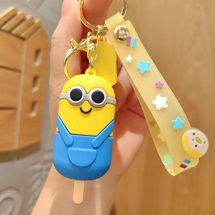 Wholesale PVC Cartoon Popsicle Keychain JDC-KC-Aile013