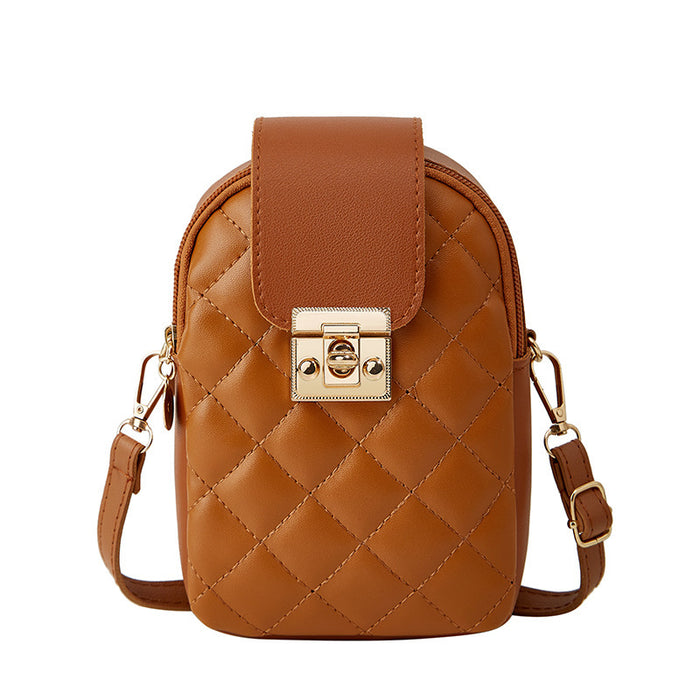 Wholesale Diamond Plaid Small Bag Women' s Shoulder Bag Cheap Bag Crossbody Bag