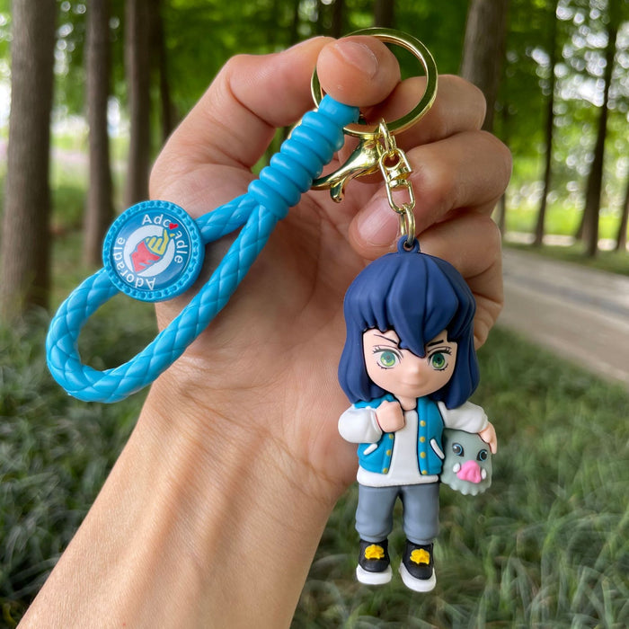 Wholesale Keychain cartoon doll, car keychain, backpack pendant, small gift