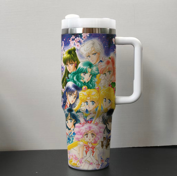 Wholesale 40oz Car Cup  cartoon Stainless Steel  ice bullies cup Tumbler Thermos Cup