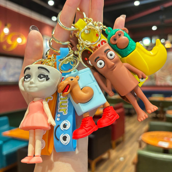 Wholesale Keychain,  Sea Beast,  Funny Doll,  Bag Keychain Pendant
