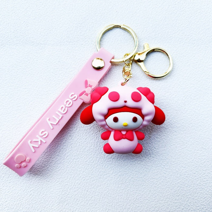 Wholesale PVC Cartoon Doll Keychain JDC-KC-WuYi164