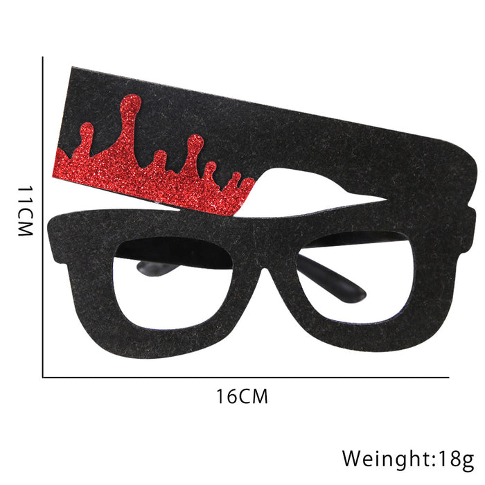 Wholesale Glasses Funny Photo Props Ghost Festival Party Decoration Supplies  Cartoon Plastic Glasses