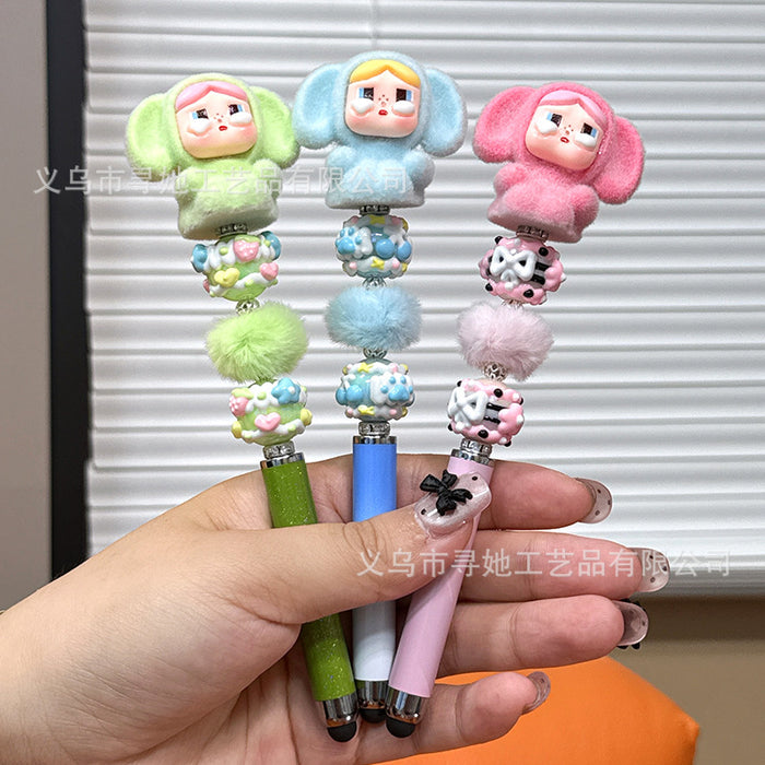 Wholesale DIY Cute Bead Pen for Mobile Phones and Tablets Touch Screen Gel Pen